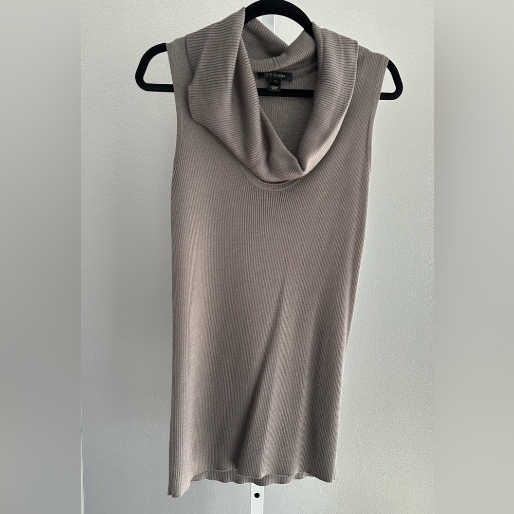 New without tags St. John cowl neck top